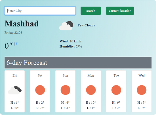 weather project